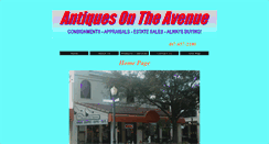 Desktop Screenshot of antiquesonparkave.com